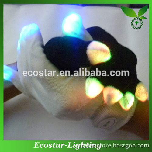 Festival cheap led gloves LED Flash Luminous glove Fluorescence glove for Christmas